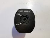 Passenger airbag on/off switch