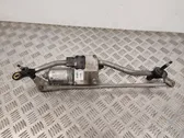 Front wiper linkage and motor