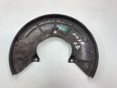 Front brake disc dust cover plate