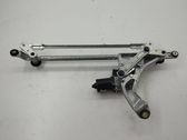 Front wiper linkage and motor