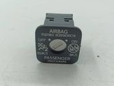 Passenger airbag on/off switch