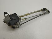 Front wiper linkage and motor