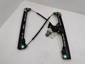 Front door window regulator with motor