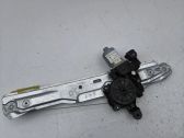 Rear door window regulator with motor