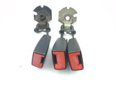 Rear seatbelt buckle