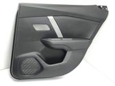 Rear door card panel trim