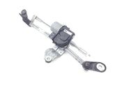 Front wiper linkage and motor