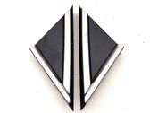 Moulures des vitres de la porte avant