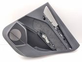 Rear door card panel trim