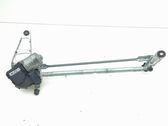 Tringlerie et moteur d'essuie-glace avant