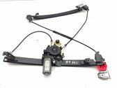 Rear door window regulator with motor