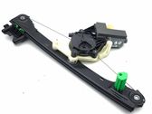 Rear window lifting mechanism without motor
