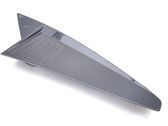 Front bumper splitter molding