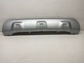 Rear bumper trim bar molding