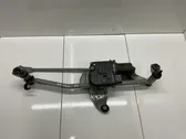 Front wiper linkage and motor