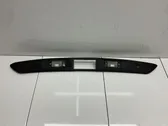 Trunk door license plate light bar