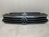 Front bumper upper radiator grill
