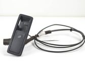 Seat back rest control lever/handle