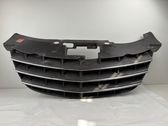 Front bumper upper radiator grill