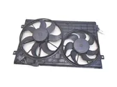 Electric radiator cooling fan