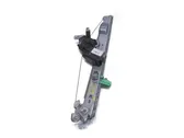 Front window lifting mechanism without motor