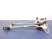 Front wiper linkage and motor