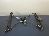 Front door window regulator with motor