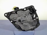 Rear door window regulator with motor