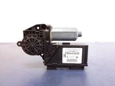 Rear door window regulator with motor
