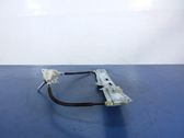 Rear door window regulator with motor