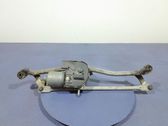 Front wiper linkage and motor