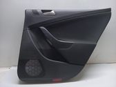 Rear door card panel trim