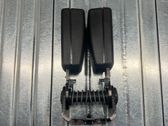 Rear seatbelt buckle