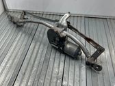 Tringlerie et moteur d'essuie-glace avant