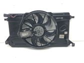 Radiator cooling fan shroud