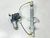 Rear door window regulator with motor