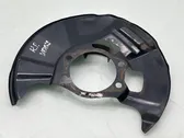 Front brake disc dust cover plate