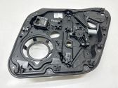 Rear door window regulator with motor