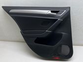 Rear door card panel trim