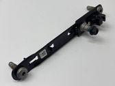 Seat belt adjustment rail