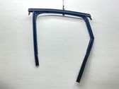 Rear door glass trim molding