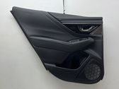 Rear door card panel trim