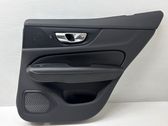 Rear door card panel trim