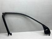 Front door glass trim molding