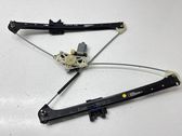 Front door window regulator with motor