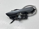 Rear door exterior handle
