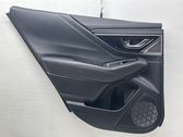 Rear door card panel trim