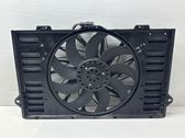 Radiator cooling fan shroud