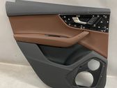 Rear door card panel trim