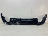 Rear bumper trim bar molding